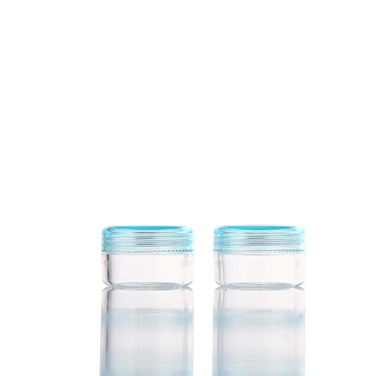 3g 5g 10g 15g 20g 25g 30g 50g cosmetic clear travel cream mini plastic jar