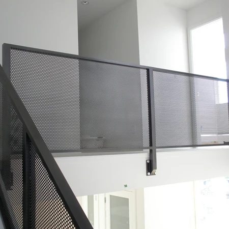 Expanded metal Mesh Aluminum Interior Railing ( Anping factory )