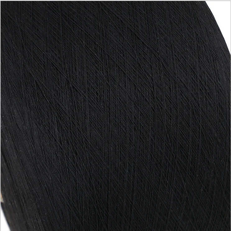 Open end recycled yarn for Black Jeans, cotton yarn for denim weaving