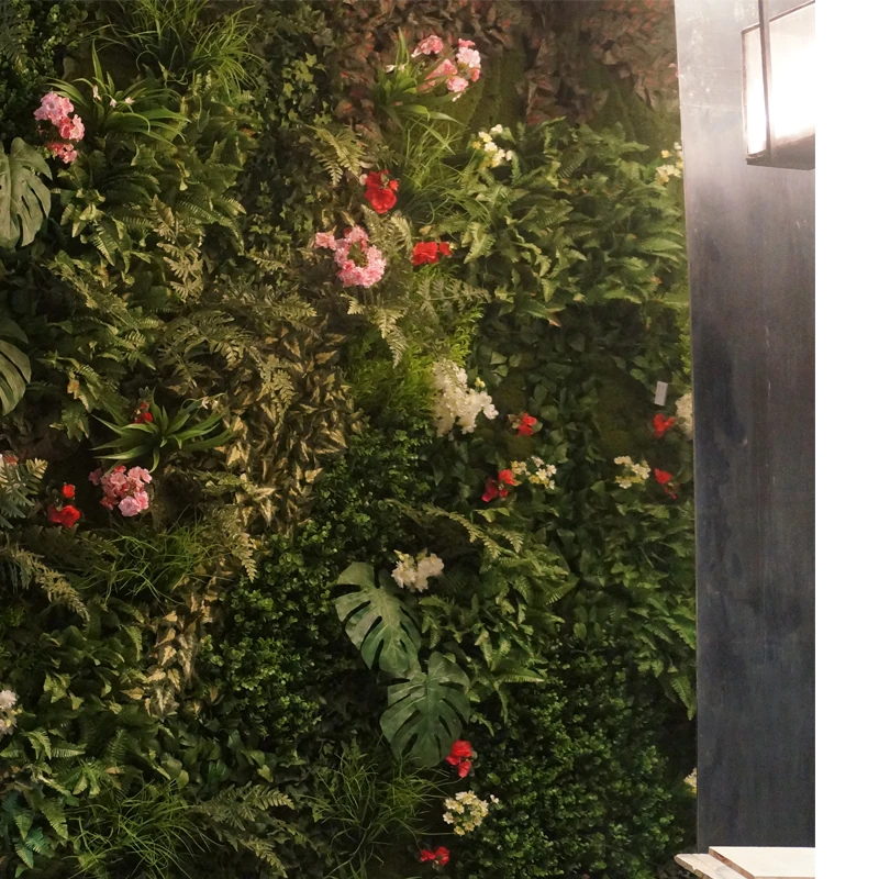 plant decor moss for sale garden decoration fence decorative plastic brick wall artificial green wall vertical wall garden plant