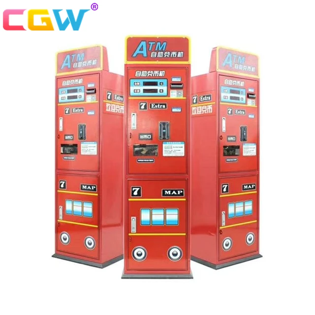CGW Coin Exchange Machines Customized Automatic Bill To Coin Change Machine