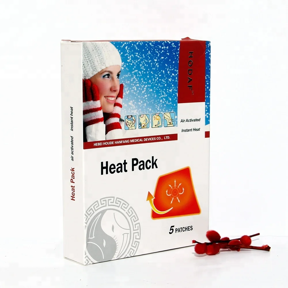 High-quality portable hand warmer Self-heating pocket hot pack Long lasting heating patch made in Korea Warm pad for winter