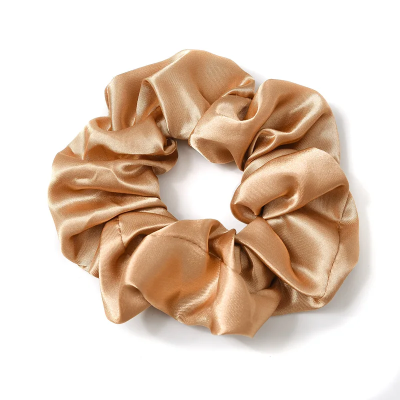 Hair Elastic Silk scrunchy no crease Satin Hair Ties Elastic Ponytail hair ties scrunchies