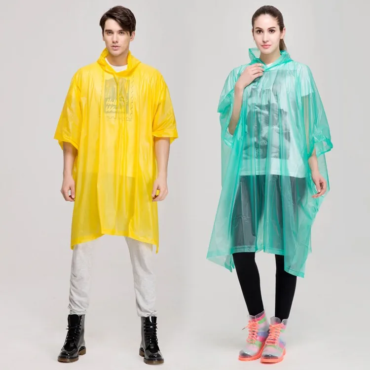 poncho shape rubber rain cape,mens mens and women rubber cape