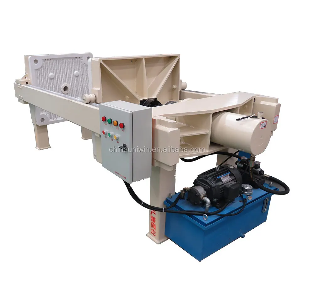 Фильтрующий пресс марки Uniwin для горных работ, химикатов, готовых смешанных заводов