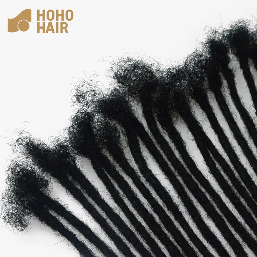 [HOHO DREADS] Wholesale hot selling in USA 12inch/0.4cm afro kinky human hair for dreadlocks African-American