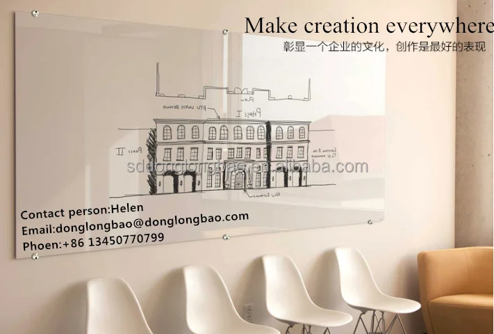 
Whole sale Better Houseware Magnetic tempered Glass Memo Board 24x36