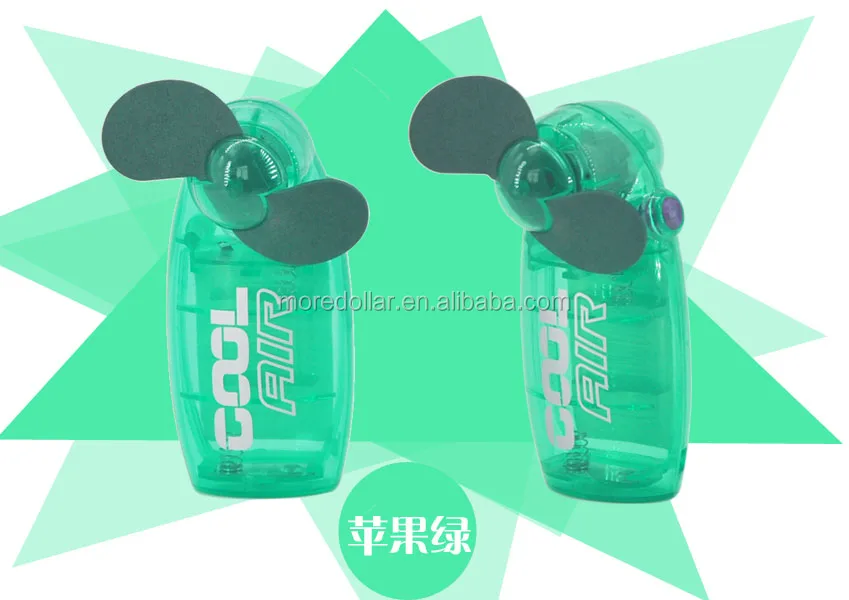 mini  plastic hand held  portable fan battery toy fan portable mini battery fan USB