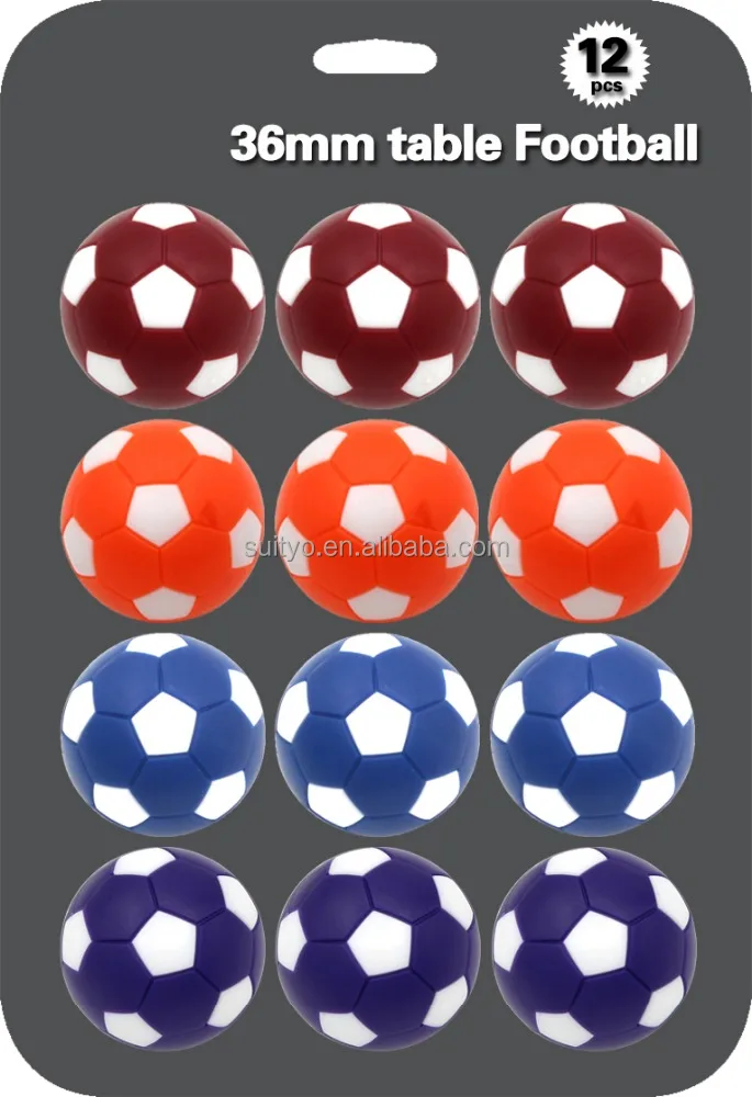 Soccer Balls Football Table Accessories Toy Ball Mini Resin Great Gift for Child Black Plastic PP Bags OEM ABS Fun Stress Ball