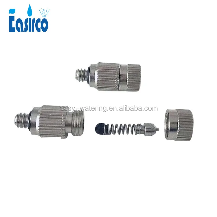 Brass nozzle Water Mist Fogging Fine Spray Nozzle High pressure water sprayer