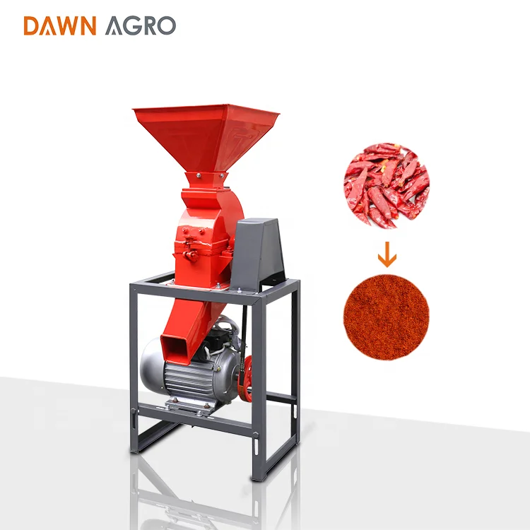 
DAWN AGRO Manual Small Corn Grinder Corn Wheat Flour Mill Machinery Spice Grinding Wheat Powder Making Pulverizer for Home Use 