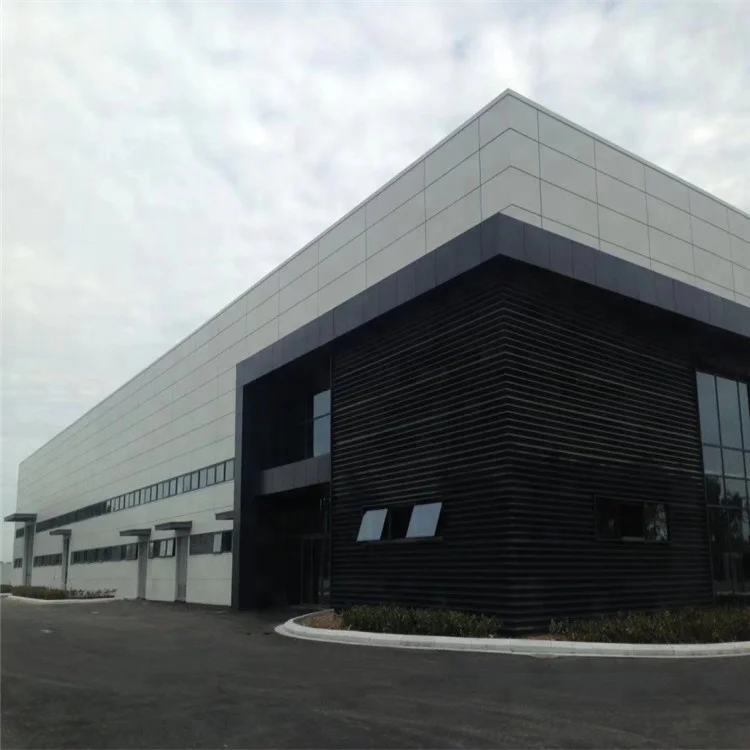 Low Cost Industrial Construction Design Structure Steel Structure Warehouse with light weight large span