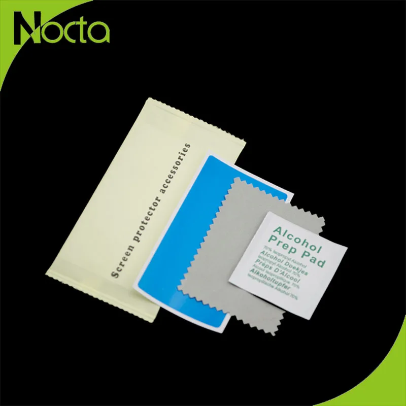 OEM accepted accessory for Tempered Glass cloth for screen dust sticker