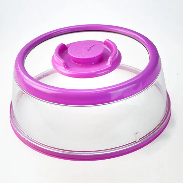 
OEM Airtight plastic seal lid/ vacuum storage food saver dome cover 