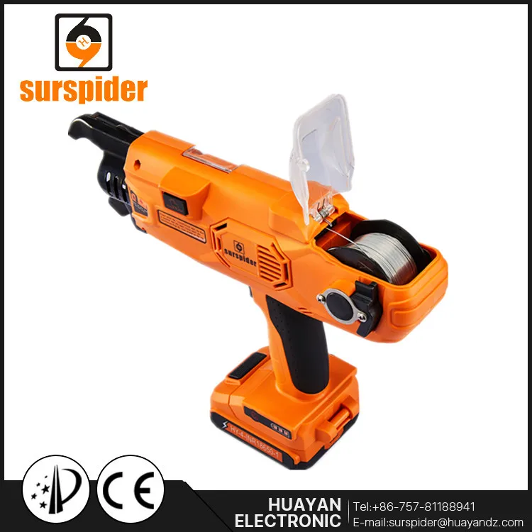 Новейший надежный инструмент для подвязки арматуры SurSpider