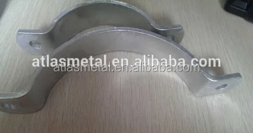 Special size conduit clamp hot dip galvanized saddle clamp