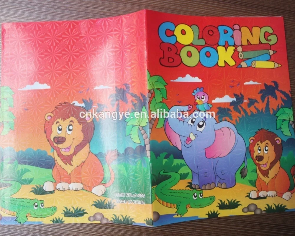 
2020 attractive appearance high quality fashion coloring children book printing 