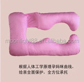 
hot sell 100% cotton maternity pillow pregnancy 