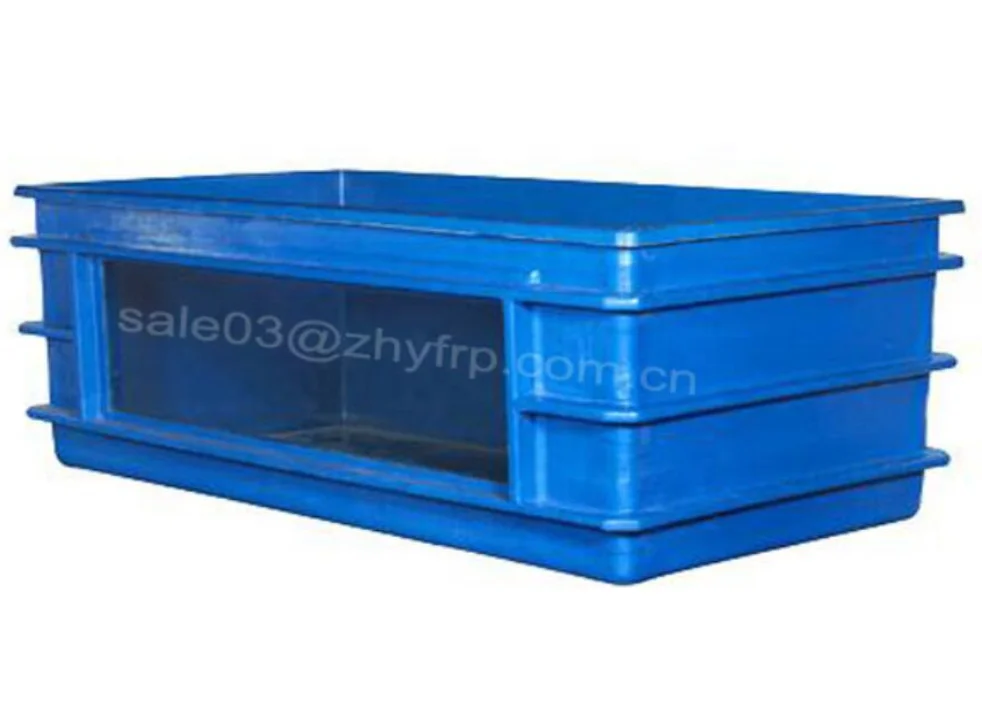 Fiberglass tank for fish with window, aquariums tanks, fish pond fiberglass fish tank for fish farm