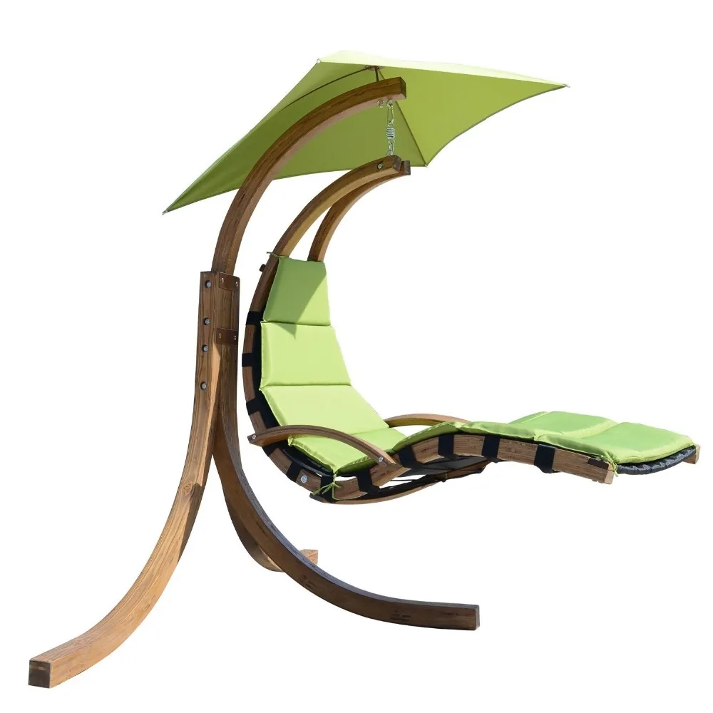 Danlong Dream helicopter hanging chaise lounger chair swing bed seat cushion