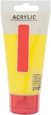 Acrylic Paint Set with Customized Packing logo Containing Brush