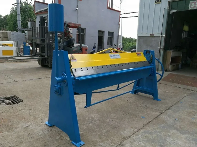 china galvanized manual sheet metal edge folding machine from  manufacturer
