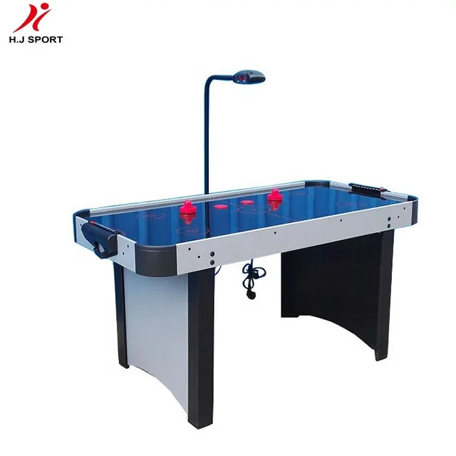 5Ft Electronic Scoring Counter Air Hockey Game Tables Push Air Hockey Table With 2Pcs Push and 2 Pcs Puck Accessories