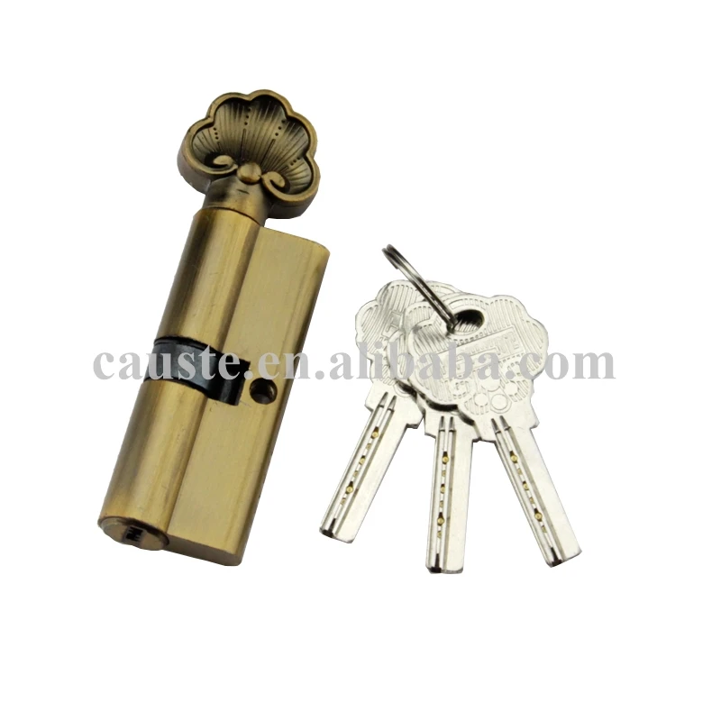 China Euro Profile Knob Zinc Cylinder Lock Door Lock Cylinder 70mm