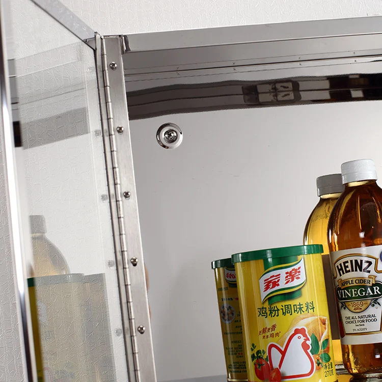 High Quality Waterproof Storage Bath Room Wall Hanging Vanity Mirror Cabinet Stainless Steel Bathroom Cabinet