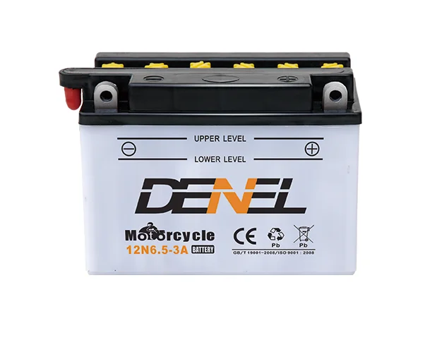 2 Wheeler DENEL Sealed Lead Acid  Battery 12v 6ah  Dry Charged Motorcycle  Battery