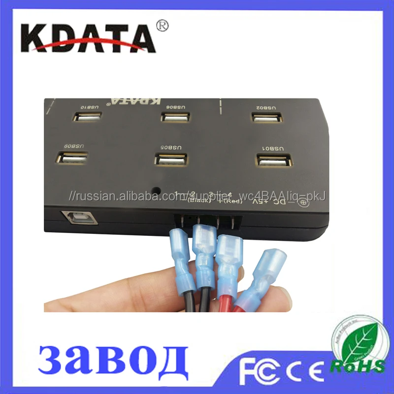 Высокоскоростной инновационный дизайн 16-портовый USB 3.0 Type C HUB с Super Performance