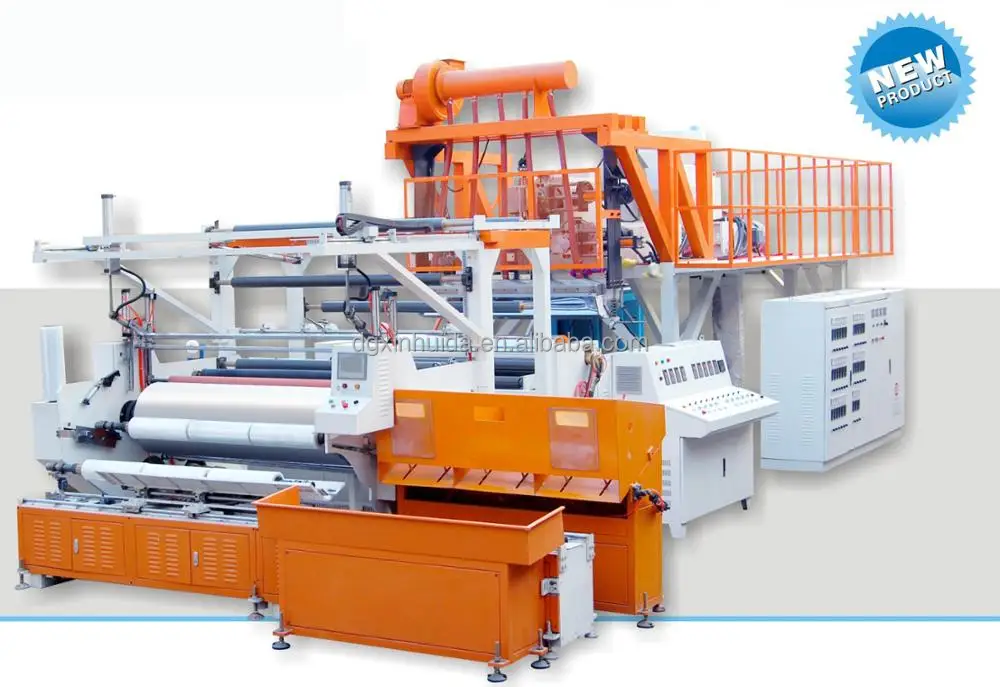 XINHUIDA MACHINERY fully automatic 1500mm cast stretch film making machine