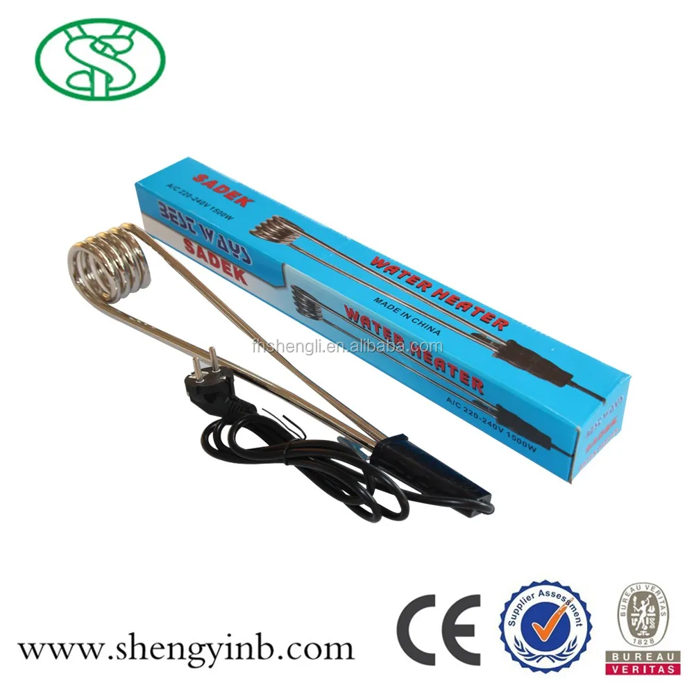 Портативный нагревательный элемент с безопасной ручкой и разъемом