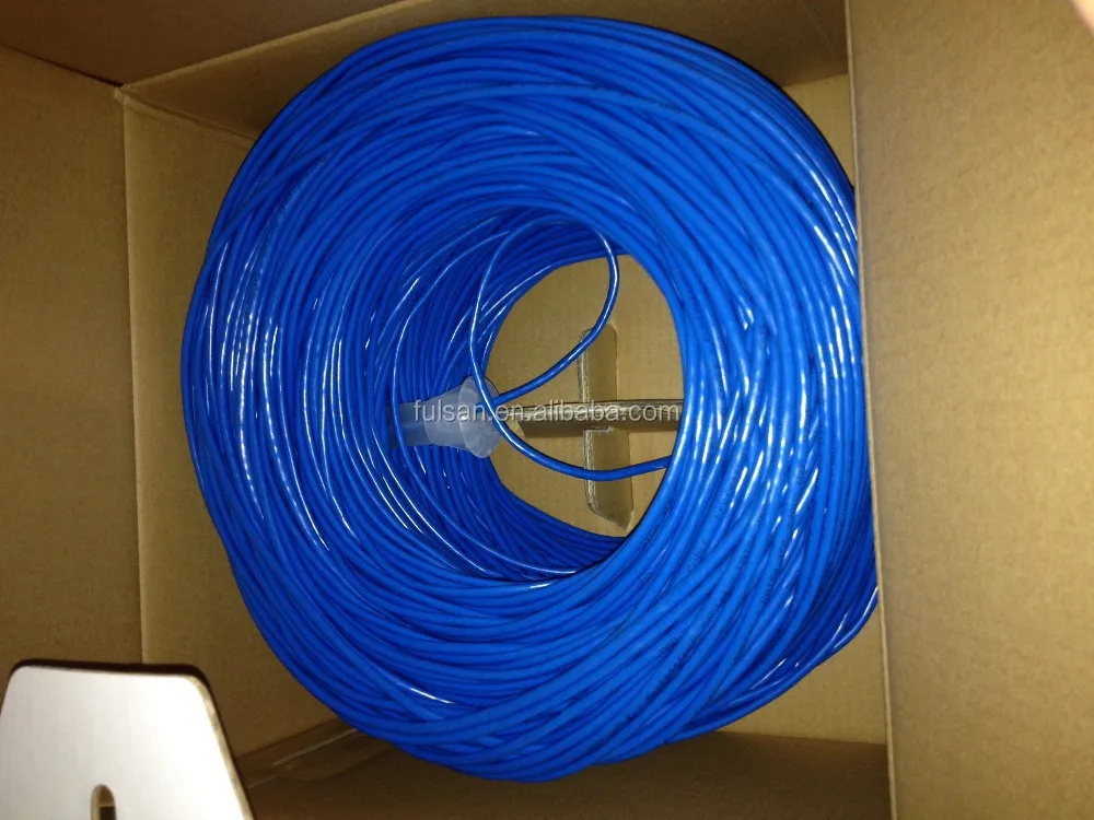 CE ROHS ISO certificated Factory Price 24awg utp cat5e cable 4 pair