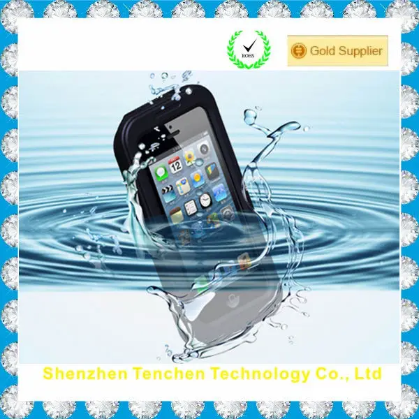 новый продукт пластиковые водонепроницаемый случае покрытия для iphone 4s