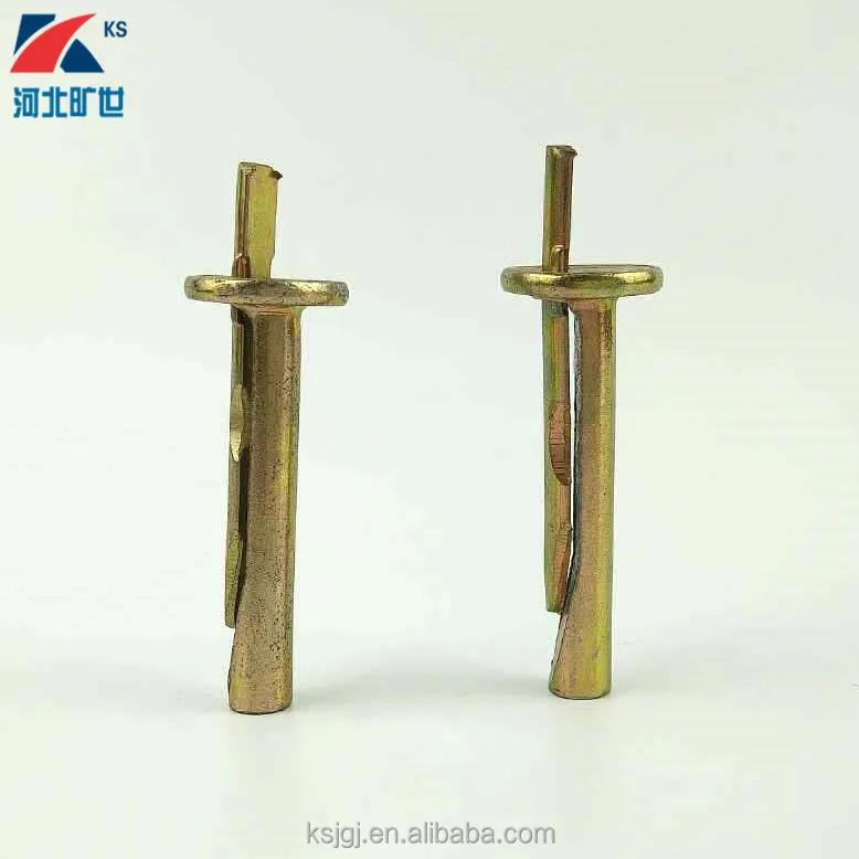 Yellow Zinc Plated Ceiling Anchor