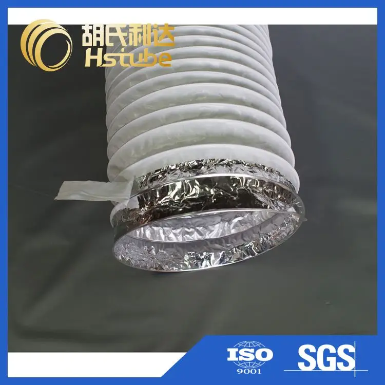 2inch-24inch PVC type ventilation fitting spiral flexible air duct