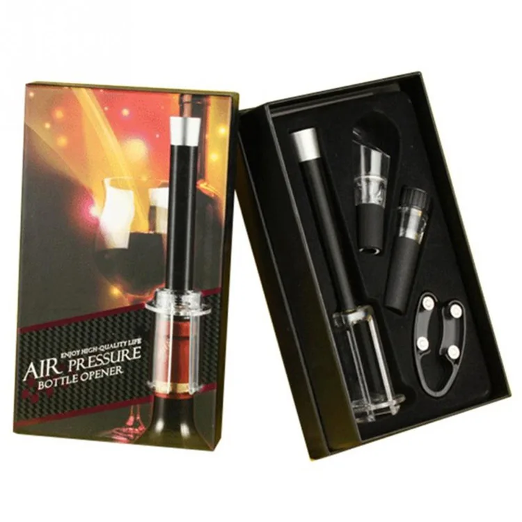 Bar Accessories Wine opener gift set Air pressure wine corkscrew opener gift set