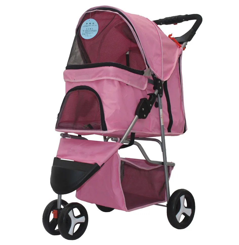 Three Foot Doll Stroller and Outdoor Travel Pet Trolley  with Multi Windows