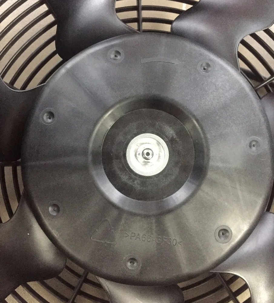 High Performance Universal Brushless Radiator Fan For Bus Air Conditioning System 16inch Condenser 24V Car Radiator Cooling Fan