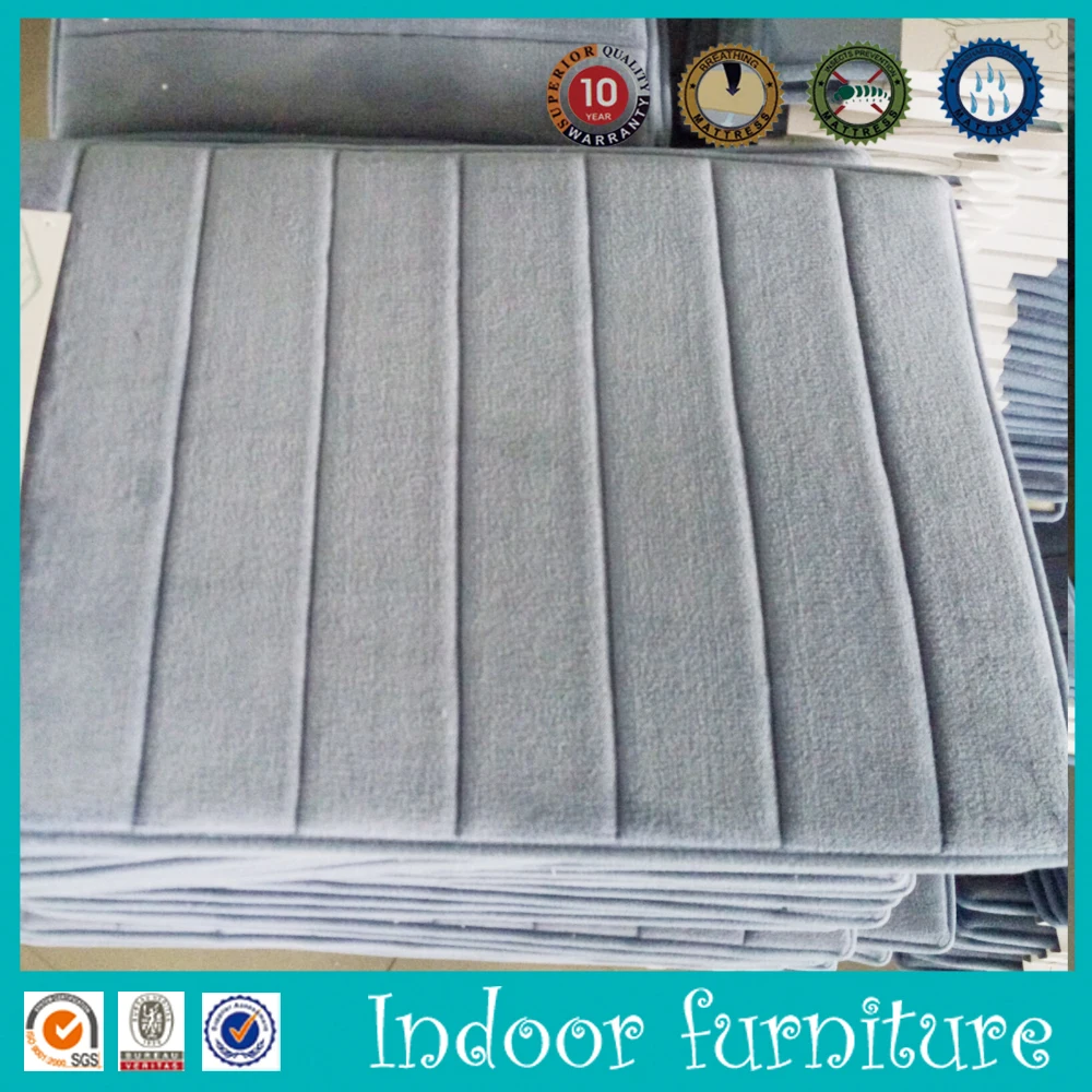 The memory foam wateproof bath mat for hotel