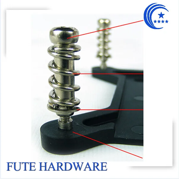 stainless steel CPU cooler screw with spring