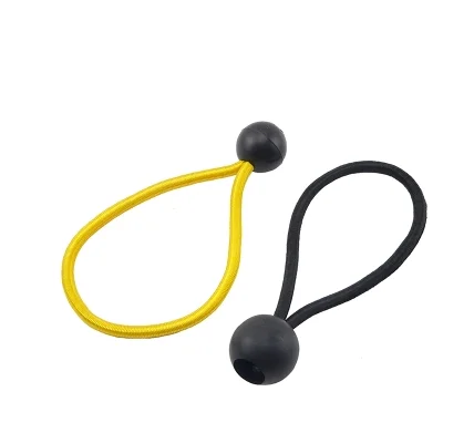 Elastic rubber ball  bungee cord  loop