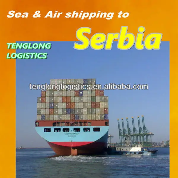 shipping price and container 40ft price to Belgrade of Serbia from Shenzhen Shanghai Hangzhou