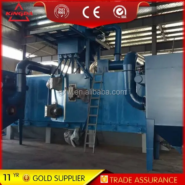 
QH6915 type H beam steel plate shot blasting machine/shot blast cleaning machine 