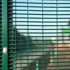 PVC Coated Galvanized Climb Wire Mesh 358 Fence