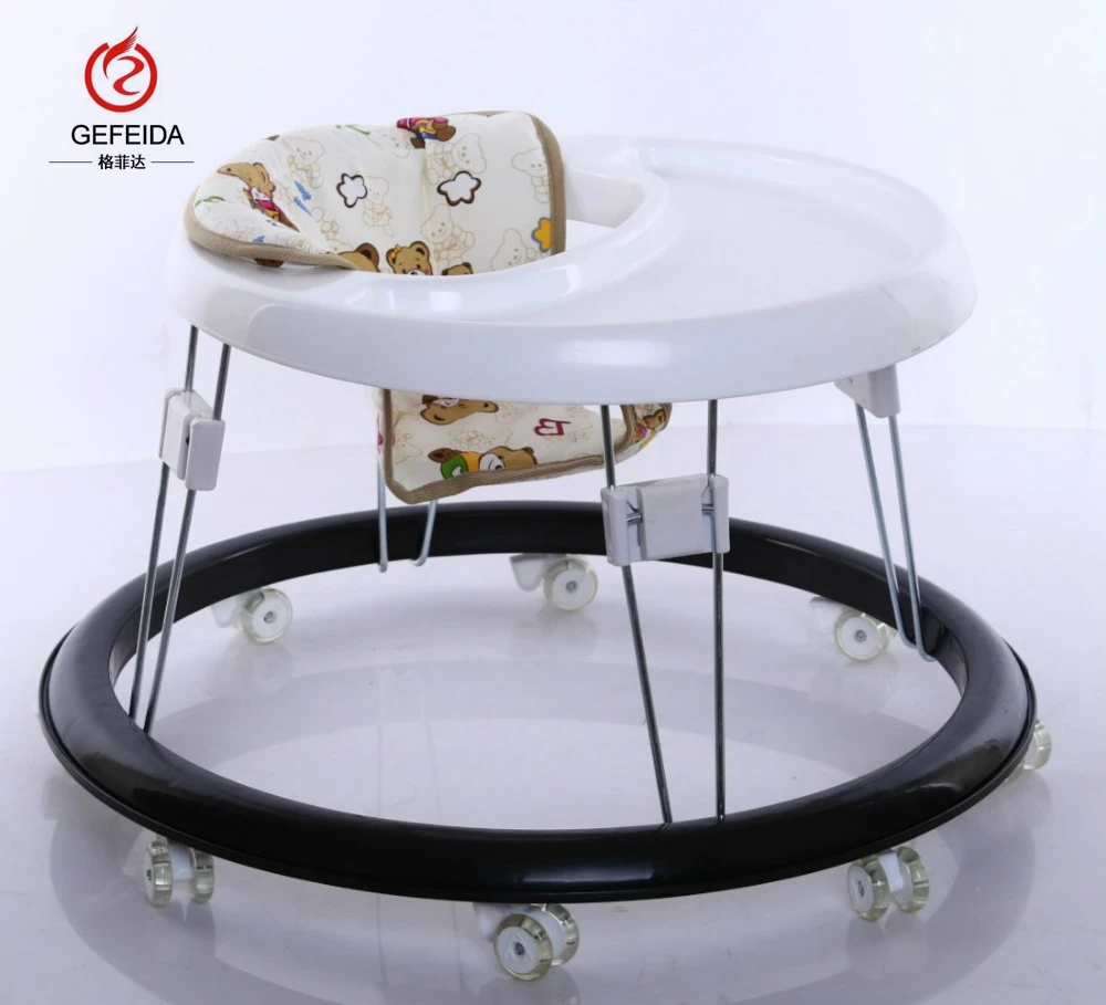 GFD Stainless Steel Frame Material Round Baby Walker New Model 2017