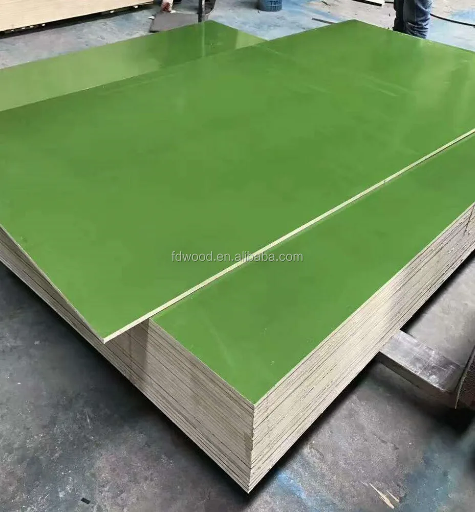 
PVC Laminated plastic coated Waterproof plywood sheet 