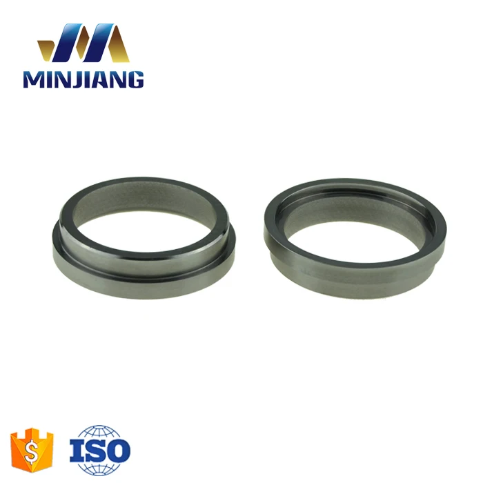 
Minjiang Hot Sale Mechanical solid carbide stationary seal ring tungsten carbide sleeve 