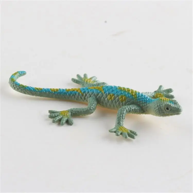 Factory Price Wholesale Exquisite PVC Animal Small Figurines Interesting Personalized Lizard Animal Toy